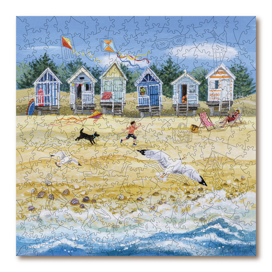 Beach Huts and Kites
