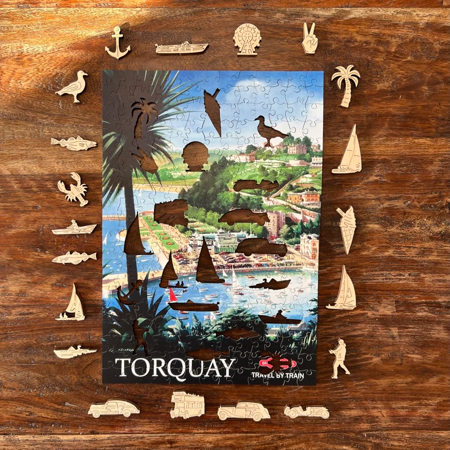 Vintage Poster - Torquay - Image 4